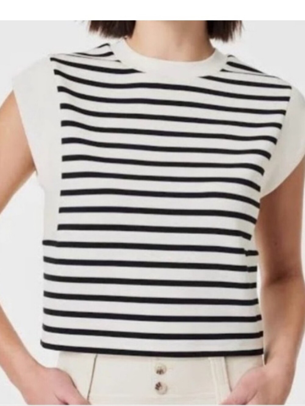 Spanx Air Essentials Striped Top